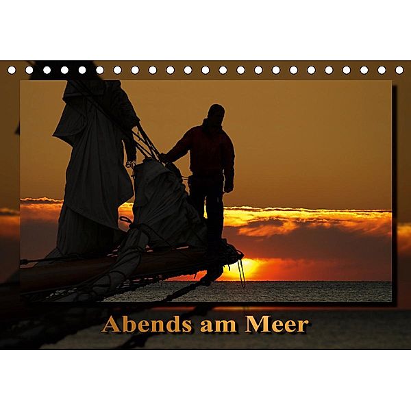 Abends am Meer (Tischkalender 2020 DIN A5 quer)