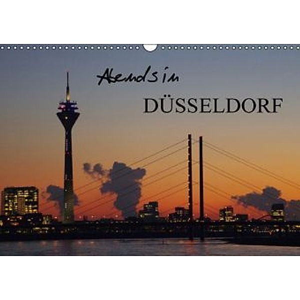 Abends in Düsseldorf (Wandkalender 2016 DIN A3 quer), Klaus Fröhlich