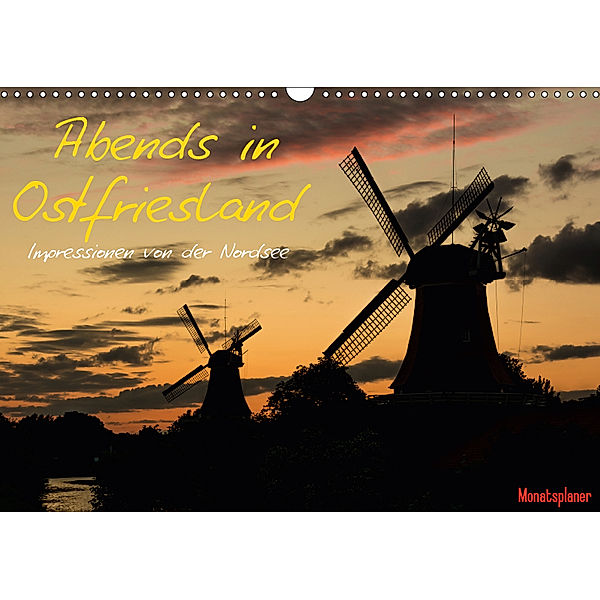 Abends in Ostfriesland (Wandkalender 2019 DIN A3 quer), Marcel Wenk