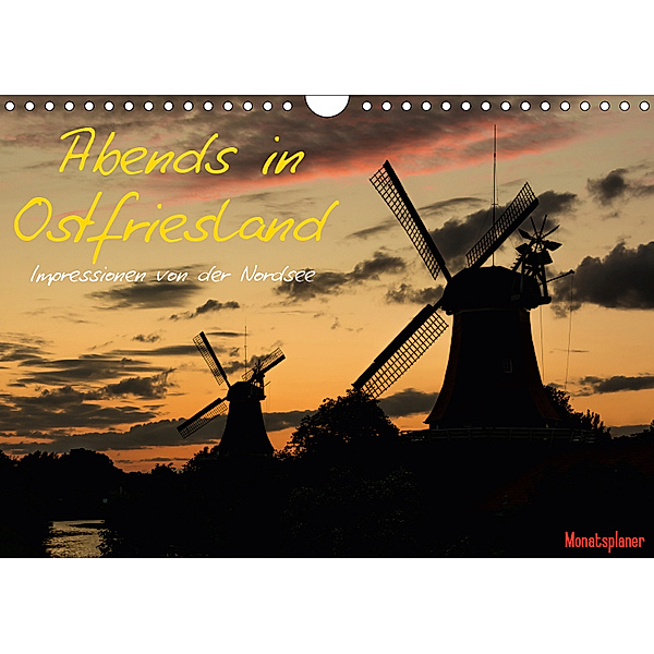 Abends in Ostfriesland (Wandkalender 2019 DIN A4 quer), Marcel Wenk