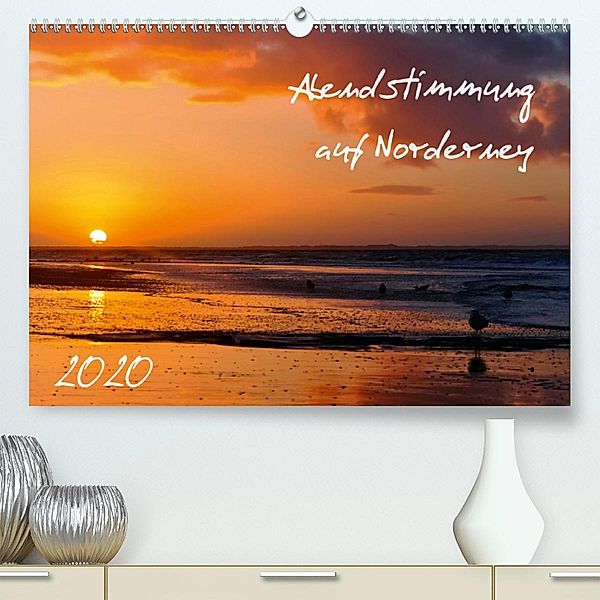 Abendstimmung auf Norderney (Premium-Kalender 2020 DIN A2 quer), Jürgen Bergenthal