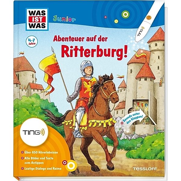 Abenteuer auf der Ritterburg, TING-Ausgabe, Eva Dix, Claudia Kaiser, Martin Lickleder
