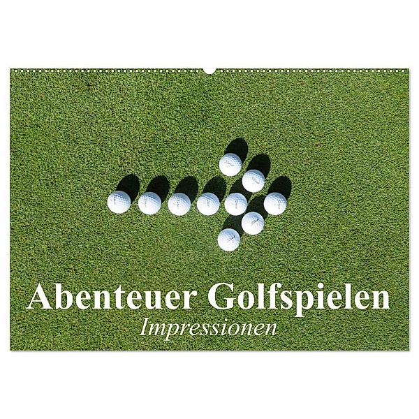 Abenteuer Golfspielen. Impressionen (Wandkalender 2024 DIN A2 quer), CALVENDO Monatskalender, Elisabeth Stanzer