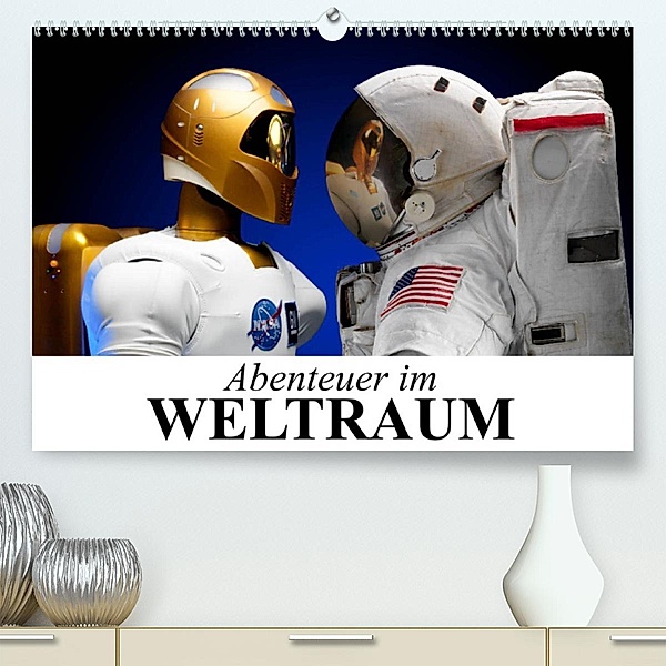 Abenteuer im Weltraum (Premium, hochwertiger DIN A2 Wandkalender 2023, Kunstdruck in Hochglanz), Elisabeth Stanzer