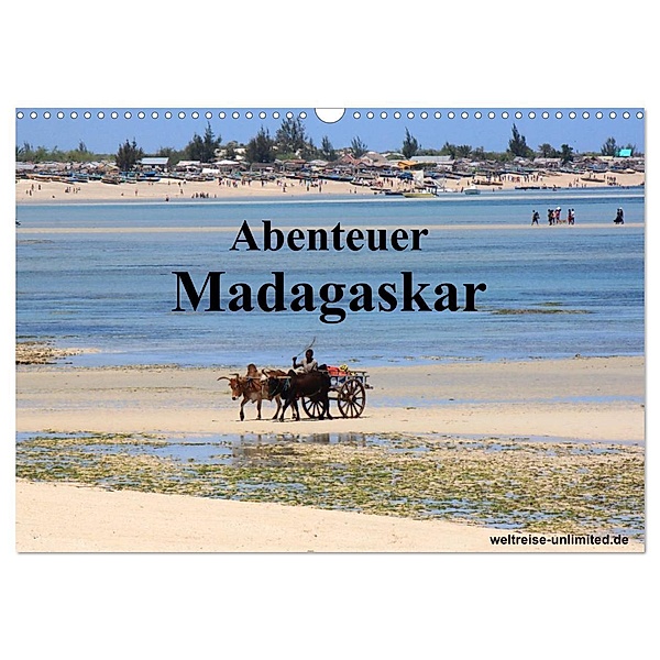 Abenteuer Madagaskar (Wandkalender 2024 DIN A3 quer), CALVENDO Monatskalender, weltreise-unlimited.de