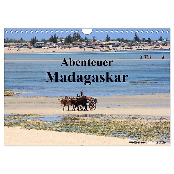 Abenteuer Madagaskar (Wandkalender 2024 DIN A4 quer), CALVENDO Monatskalender, weltreise-unlimited.de
