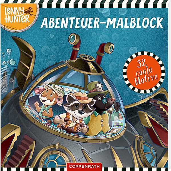 Abenteuer-Malblock (Lenny Hunter)