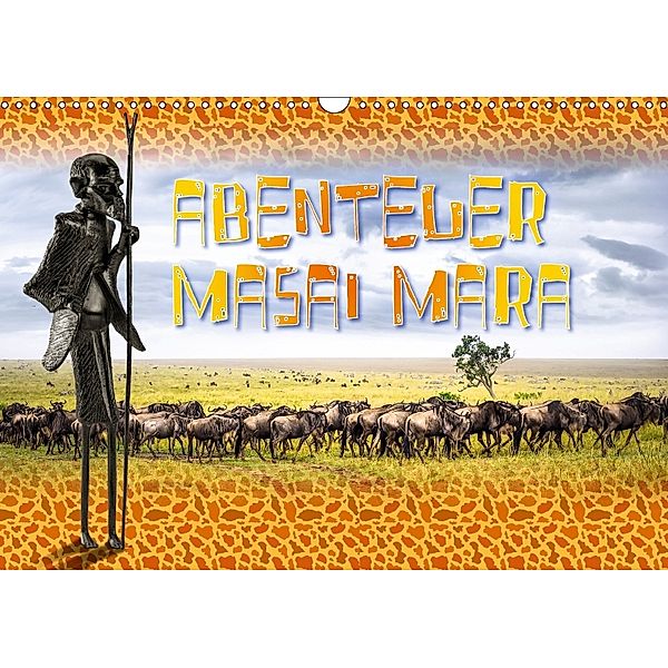 Abenteuer Masai Mara (Wandkalender 2018 DIN A3 quer), Dieter Gödecke
