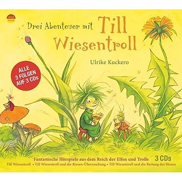 Abenteuer mit Till Wiesentroll, 3 Audio-CDs, Ulrike Kuckero