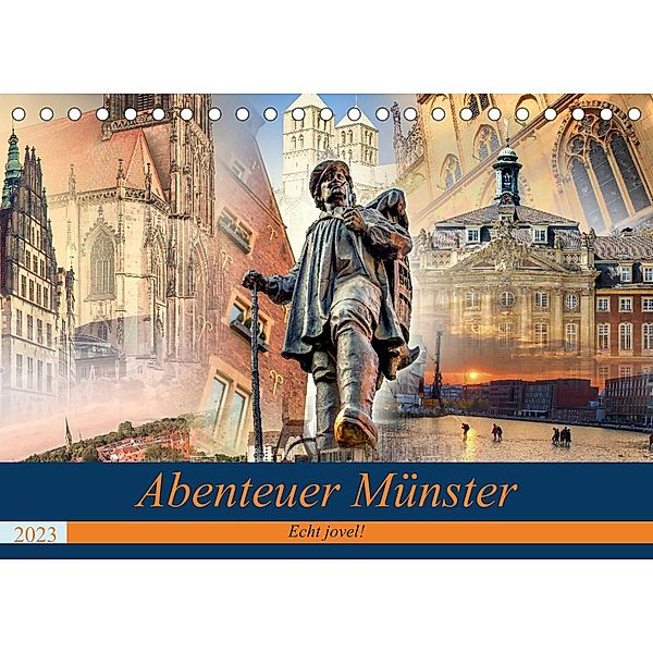 Abenteuer Münster - Echt jovel! (Tischkalender 2023 DIN A5 quer), Viktor Gross