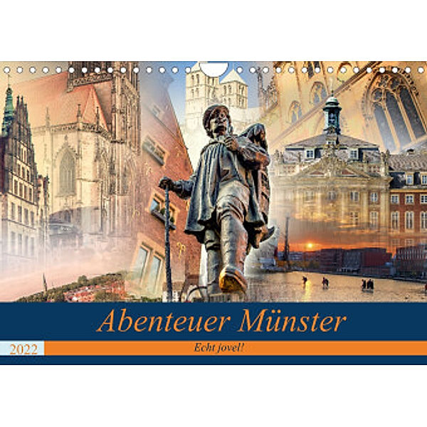 Abenteuer Münster - Echt jovel! (Wandkalender 2022 DIN A4 quer), Viktor Gross