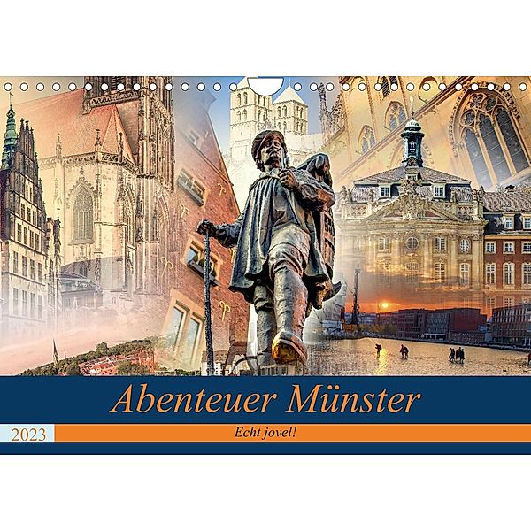 Abenteuer Münster - Echt jovel! (Wandkalender 2023 DIN A4 quer), Viktor Gross