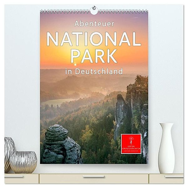 Abenteuer Nationalpark in Deutschland (hochwertiger Premium Wandkalender 2024 DIN A2 hoch), Kunstdruck in Hochglanz, Peter Roder
