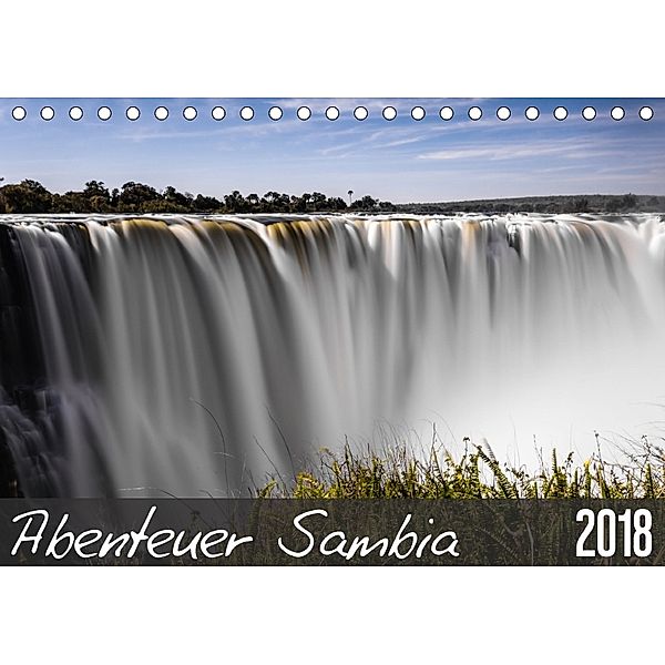 Abenteuer Sambia (Tischkalender 2018 DIN A5 quer) Dieser erfolgreiche Kalender wurde dieses Jahr mit gleichen Bildern un, Carsten Krüger