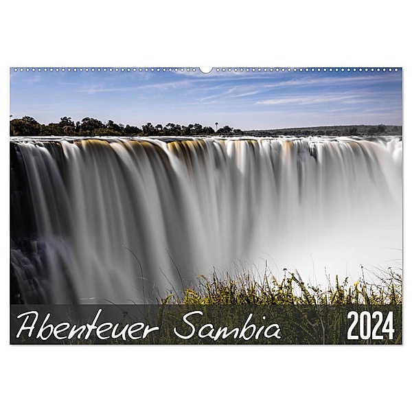 Abenteuer Sambia (Wandkalender 2024 DIN A2 quer), CALVENDO Monatskalender, Carsten und Stefanie Krüger
