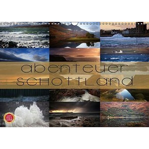 Abenteuer Schottland (Wandkalender 2016 DIN A3 quer), Martina Cross