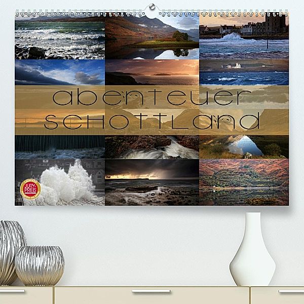 Abenteuer Schottland(Premium, hochwertiger DIN A2 Wandkalender 2020, Kunstdruck in Hochglanz), Martina Cross