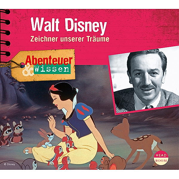 Abenteuer & Wissen - Abenteuer & Wissen: Walt Disney,1 Audio-CD, Ute Welteroth