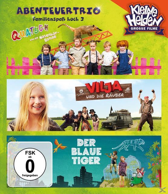 Image of Abenteuertrio Kinderfilmbox - Familienspaß hoch 3 BLU-RAY Box
