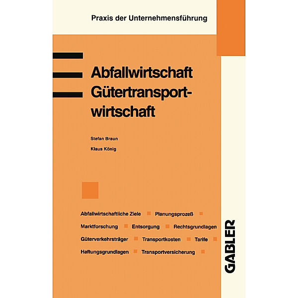 Abfallwirtschaft, Gütertransportwirtschaft, Klaus König