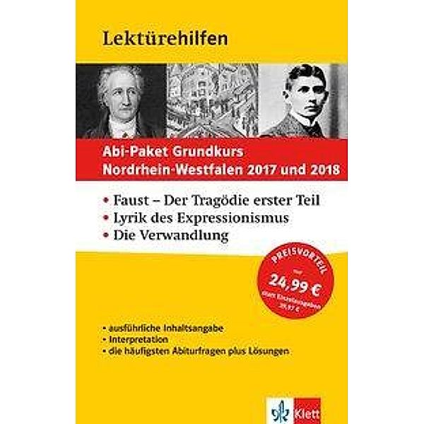 Abi-Paket Grundkurs Nordrhein-Westfalen 2017 und 2018, 3 Tle.