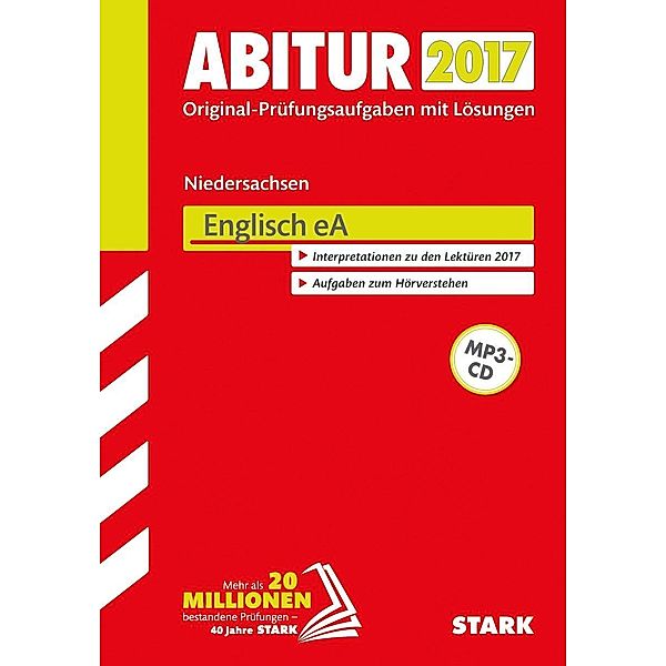 Abitur 2017 - Niedersachsen - Englisch eA, m. MP3-CD