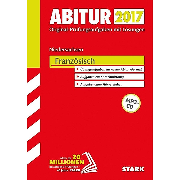 Abitur 2017 - Niedersachsen - Französisch, m. MP3-CD