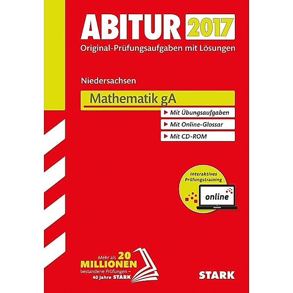 Abitur 2017 - Niedersachsen - Mathematik gA, m. CD-ROM