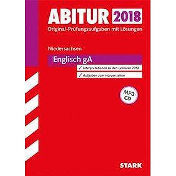 Abitur 2018 - Niedersachsen - Englisch gA, m. MP3-CD