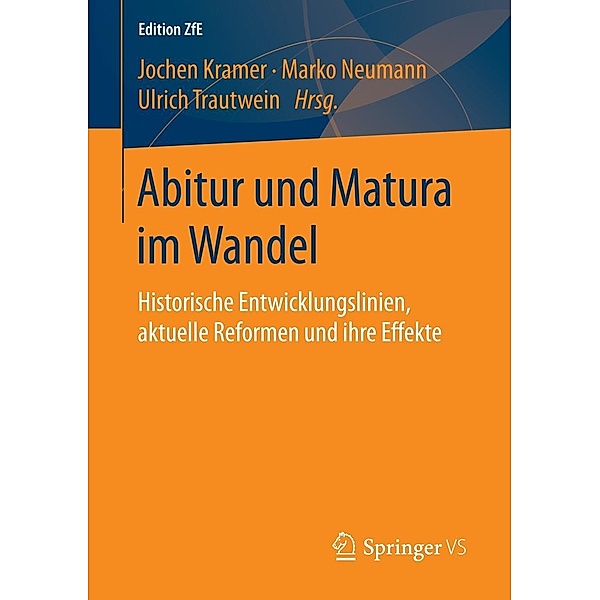 Abitur und Matura im Wandel / Edition ZfE Bd.2