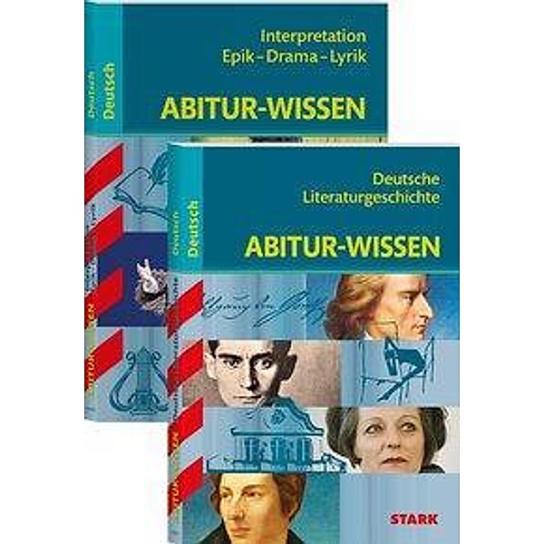 Abitur-Wissen Deutsch - Literaturgeschichte + Interpretationen Epik, Drama, Lyrik, 2 Bde., Claus Gigl, Werner Winkler