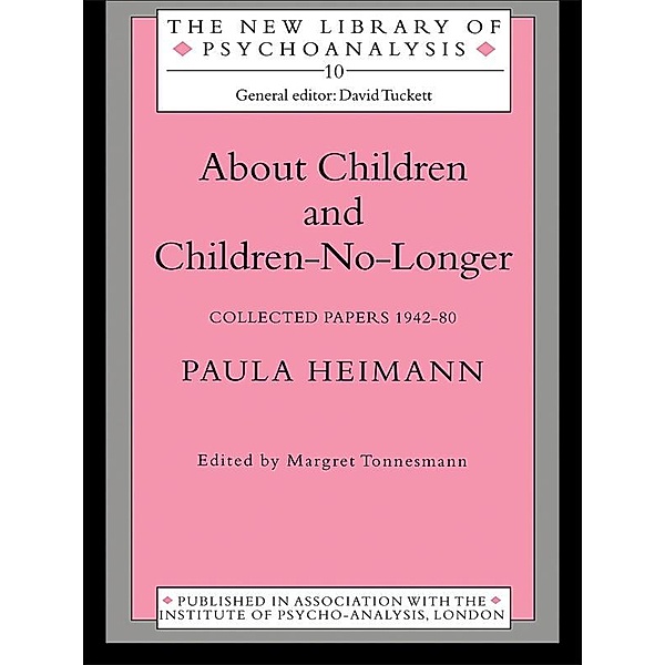 About Children and Children-No-Longer, Paula Heimann