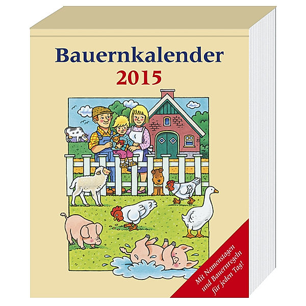 Abreißkalender Bauern 2015, einzeln