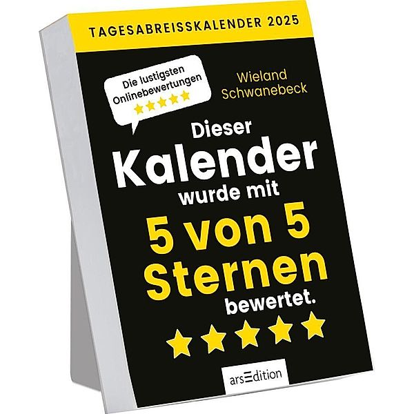 Abreißkalender Dieser Kalender wurde mit 5 von 5 Sternen bewertet 2025, Wieland Schwanebeck