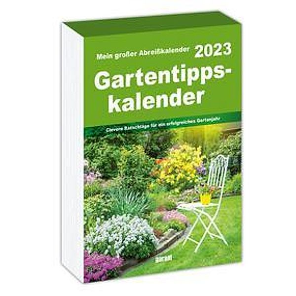 Abreißkalender Gartentipps 2023