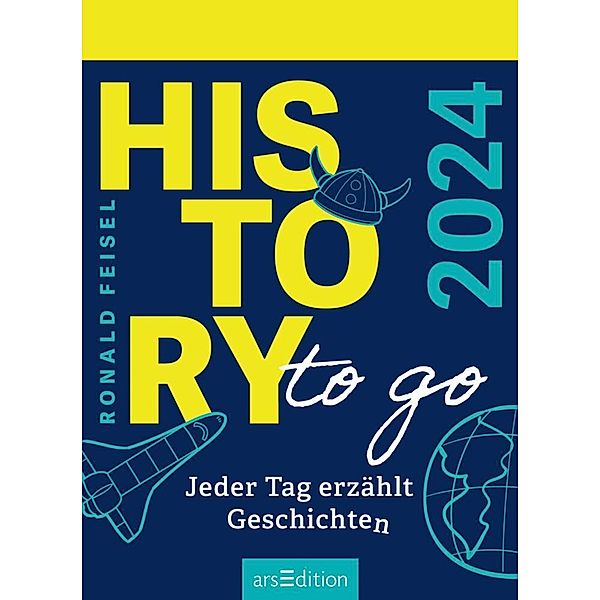 Abreißkalender History to go 2024, Ronald Feisel