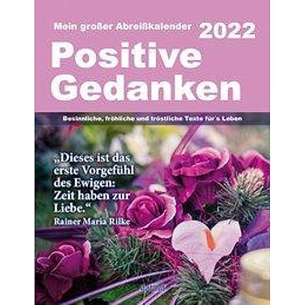 Abreißkalender Positive Gedanken 2022