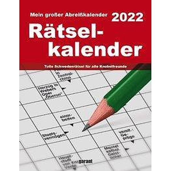 Abreißkalender Rätsel 2022