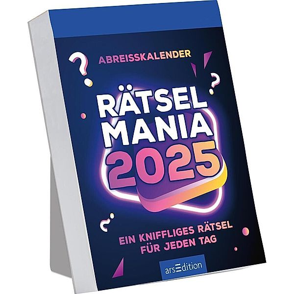 Abreißkalender Rätselmania 2025