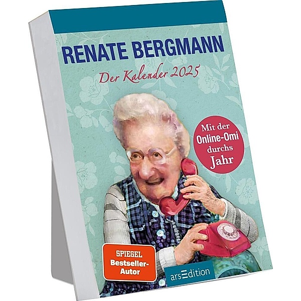 Abreißkalender Renate Bergmann - Der Kalender 2025, Renate Bergmann