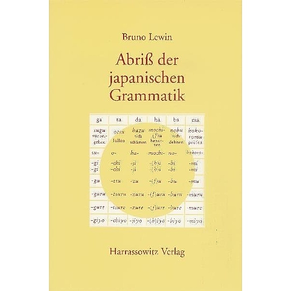 Abriss der japanischen Grammatik auf der Grundlage der klassischen Schriftsprache, Bruno Lewin