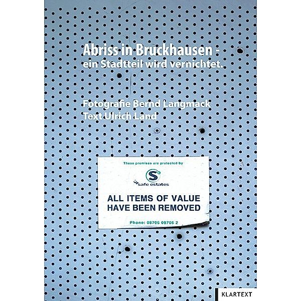 Abriss in Bruckhausen - ein Stadtteil wird vernichtet, Ulrich Lang