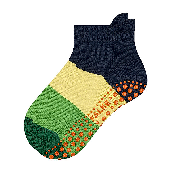 Falke ABS-Socken CATSPADS COLOUR BLOCK in marine/gelb