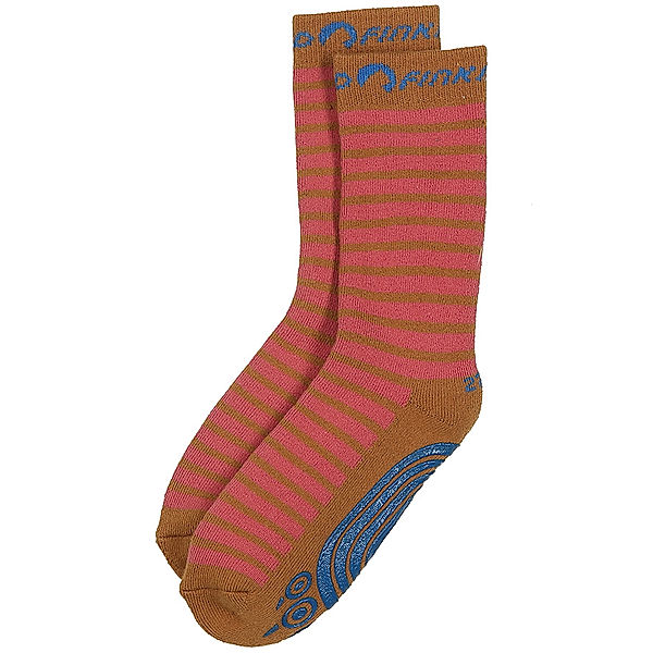 finkid ABS-Socken TAPSUT in rose/cinnamon