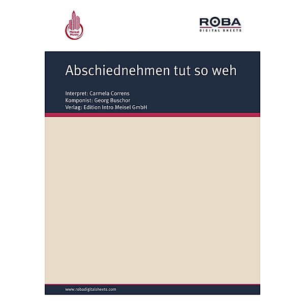 Abschiednehmen tut so weh, Christian Bruhn, Georg Buschor