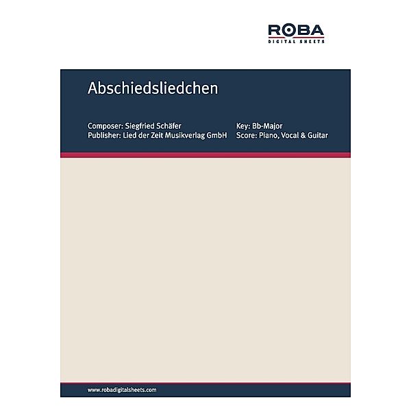 Abschiedsliedchen, Werner W. Wallroth