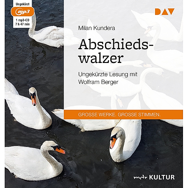Abschiedswalzer,1 Audio-CD, 1 MP3, Milan Kundera