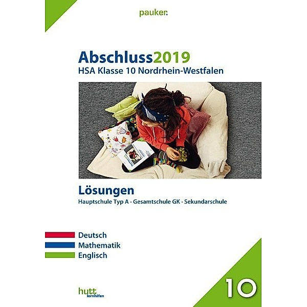 Abschluss 2019 - Hauptschulabschluss Klasse 10 Nordrhein-Westfalen Lösungen