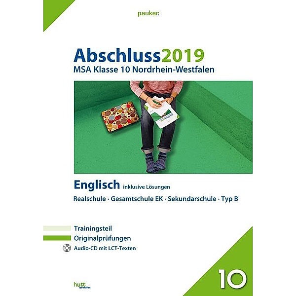 Abschluss 2019 - MSA Klasse 10 Nordrhein-Westfalen Englisch, m. Audio-CD