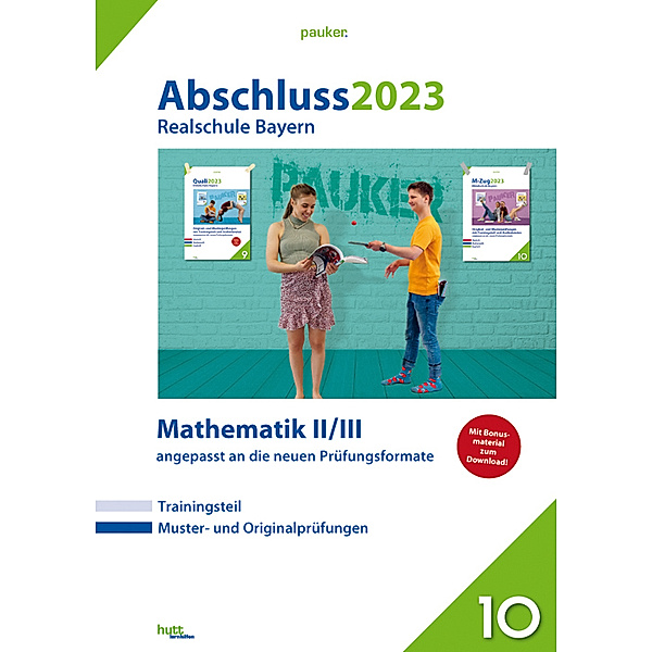 Abschluss 2023 - Realschule Bayern - Aufgabenband, Bergmoser + Höller Verlag AG
